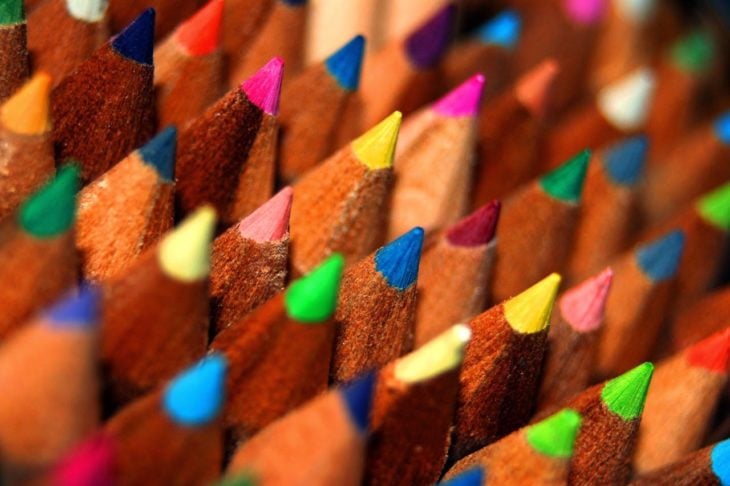 patrones en la fotografía colores