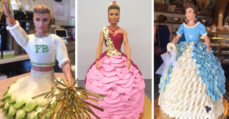 Esta extraña pastelería está obsesionada con Ken y ahora nadie recuerda a Barbie