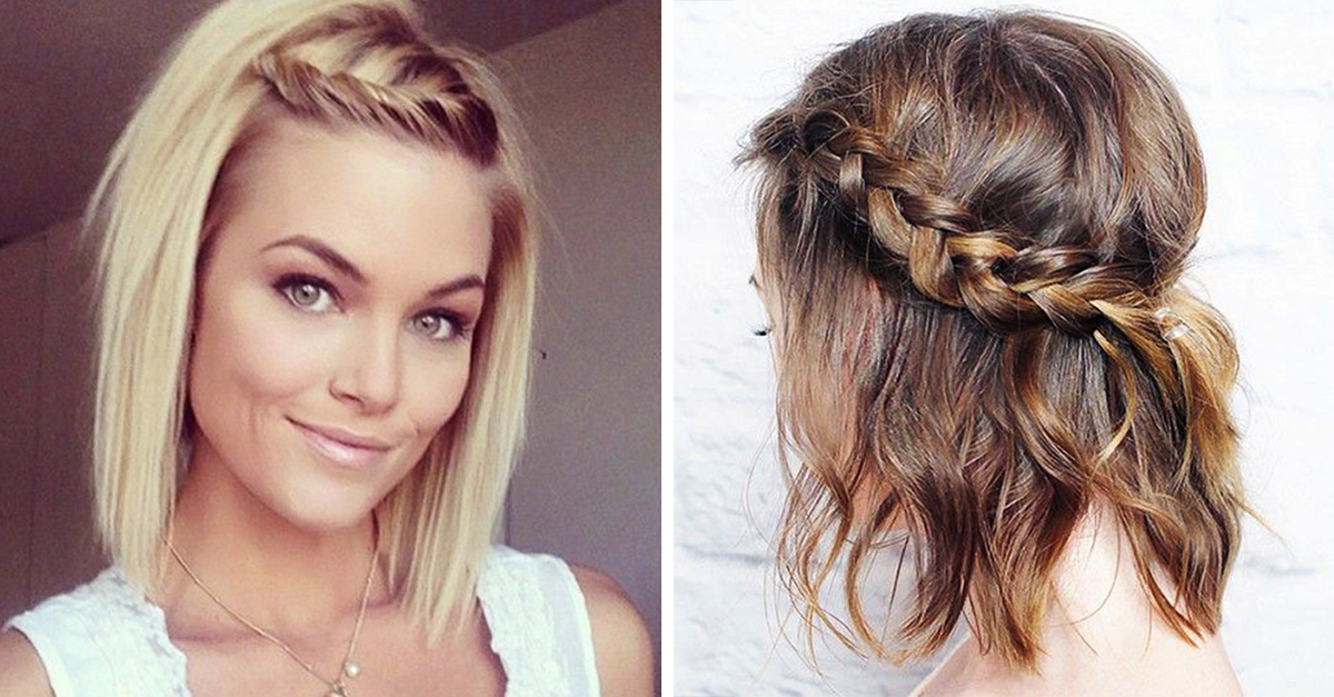 15 Peinados fáciles de hacer para chicas con cabello corto