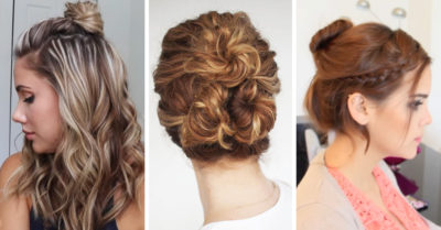 15 peinados que puedes hacer en 5 minutos… ¡Son ideales si odias peinarte!