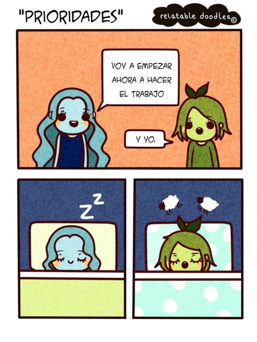 prioridades relatable doodles