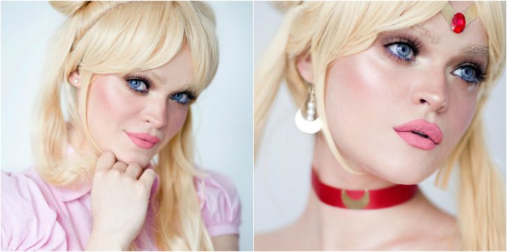 sailor moon makeup idéntica 