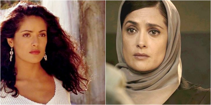salma hayek antes y después pelis