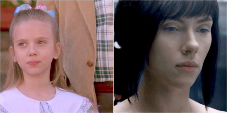 scarlett johansson antes y después pelis