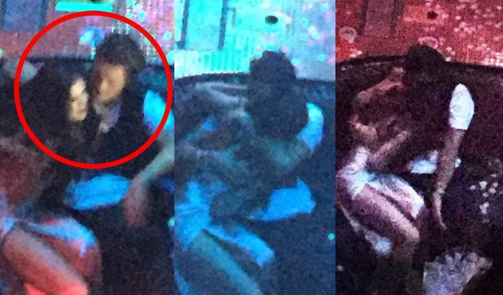 selena y orlando besándose en las vegas
