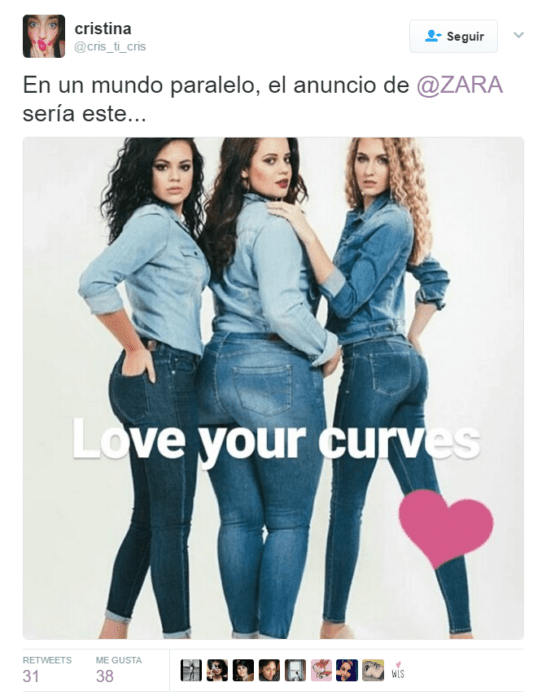 captura de pantalla twitter mujeres 