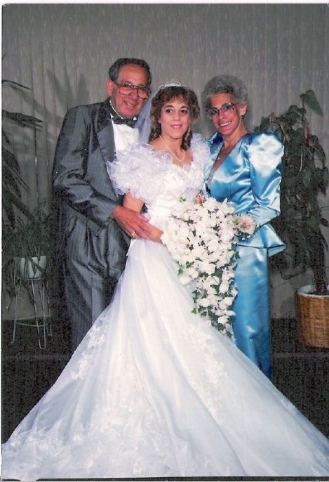 Vestidos de novias de los 80's y 90's 