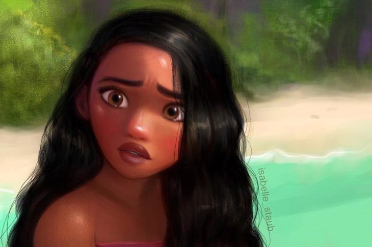 princesa disney moana