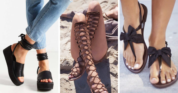 15 tipos de sandalias que necesitas comprar ahora mismo