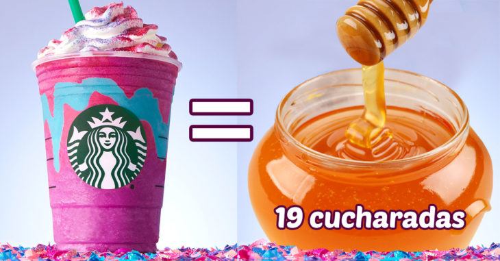 18 Cosas que tienen las mismas calorías que un Unicorn Frappuccino