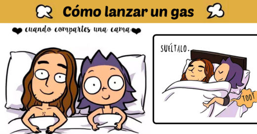 21 Ilustraciones que muestran de forma detallada cómo tirar flatulencias frente a tu pareja