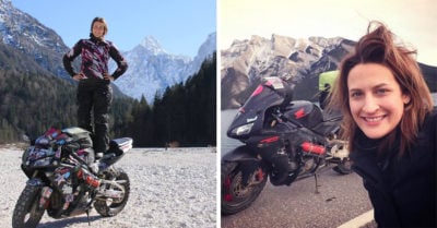 Su ex solía decirle que sería muy “muy peligroso y solo para chicos”; ¡ahora ella recorre el mundo en motocicleta!