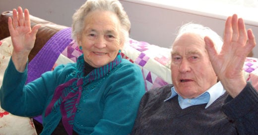 Después de 71 años juntos, adorable pareja fallece con 4 minutos de diferencia