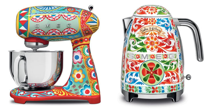 'Dolce & Gabbana' y 'Smeg' presentan los electrodomésticos que le darán un aire italiano a tu cocina