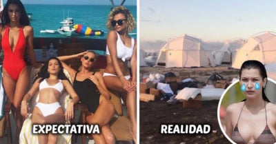 Costoso festival prometía reunirte con celebridades y terminó en una pesadilla