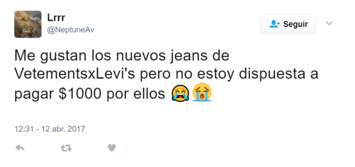 jeans con cremallera opiniones en twitter