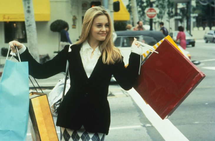 Cher de clueless comprando 