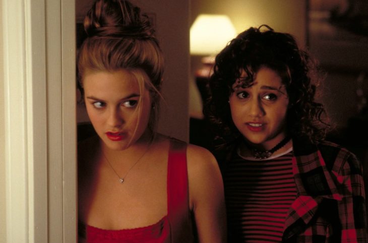 Escena de la película clueless. Amigas