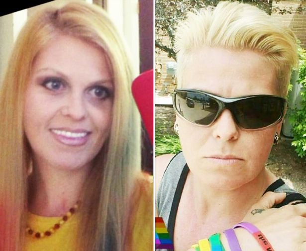 Mujer transgénero antes y después de su transformación 