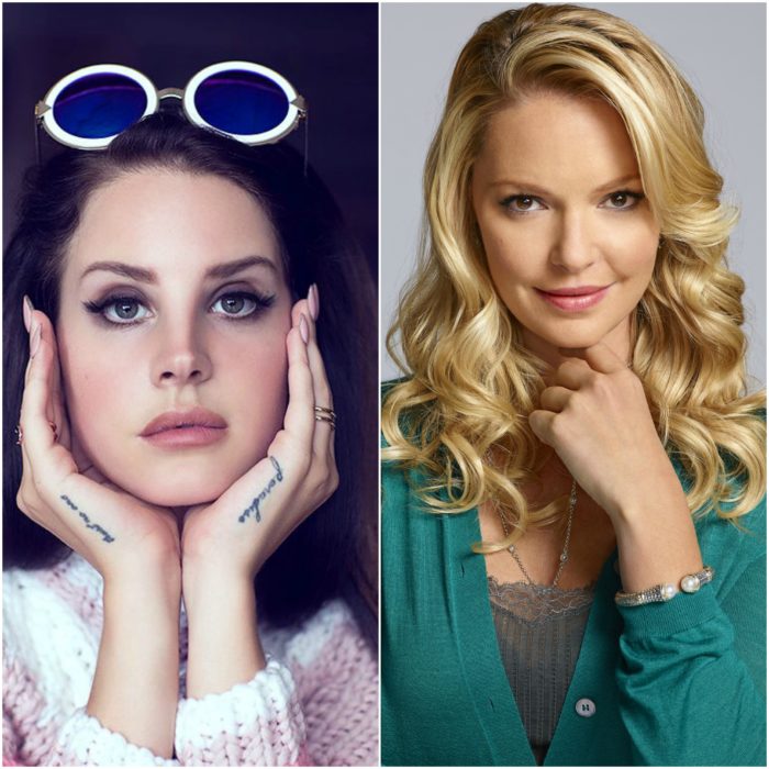 Lana del Rey y Katherine Heigl