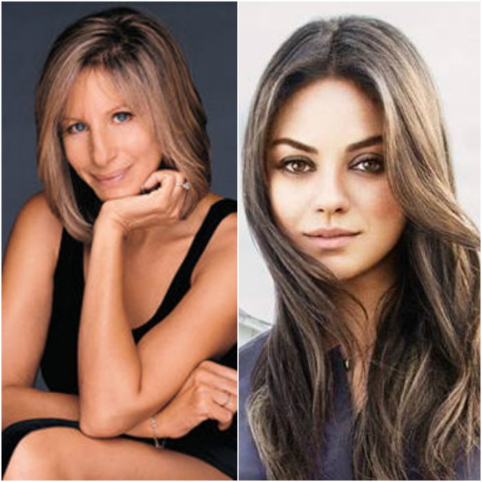  Barbra Streisand y Mila Kunis