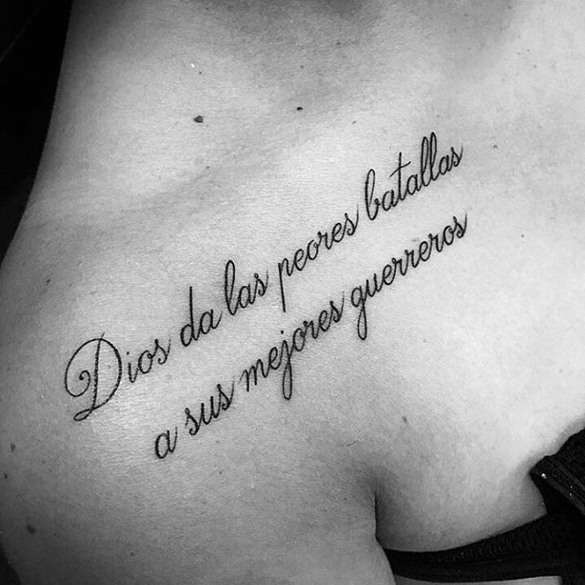 20 Frases en español que inspiraran tu próximo tatuaje