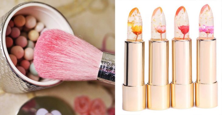 labiales con flores