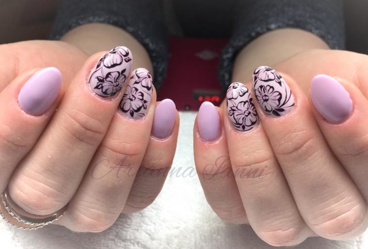 Uñas florales