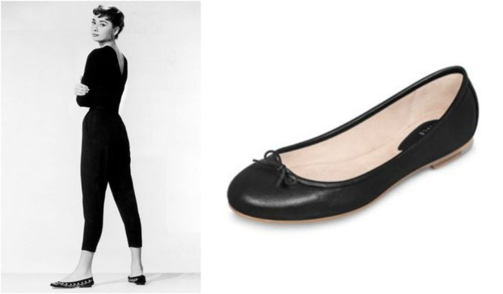 ballet flats audrey hepburn