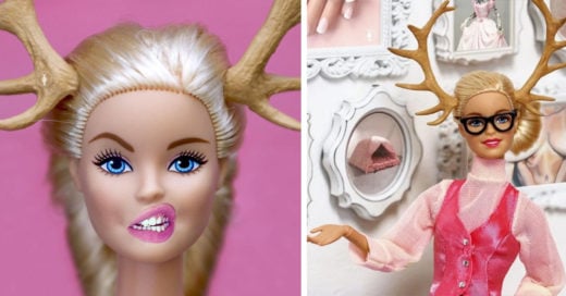 Esta artista rompió la belleza de Barbie y le dio una nueva imagen