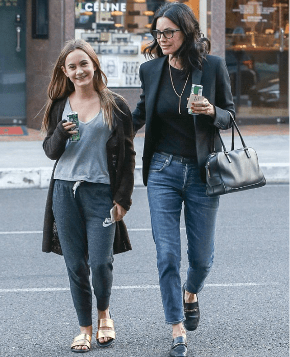 courtney cox y coco