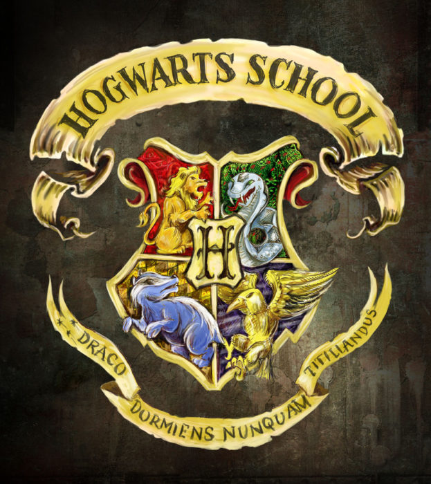 el lema de hogwarts