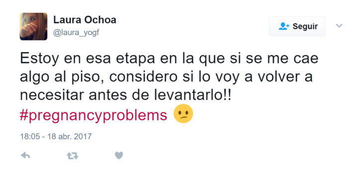 Tweets graciosos de embarazados 