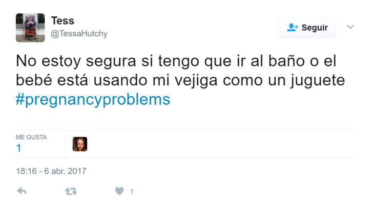 Tweets graciosos de embarazados 