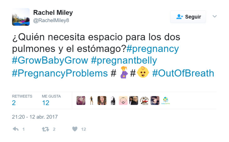 Tweets graciosos de embarazados 