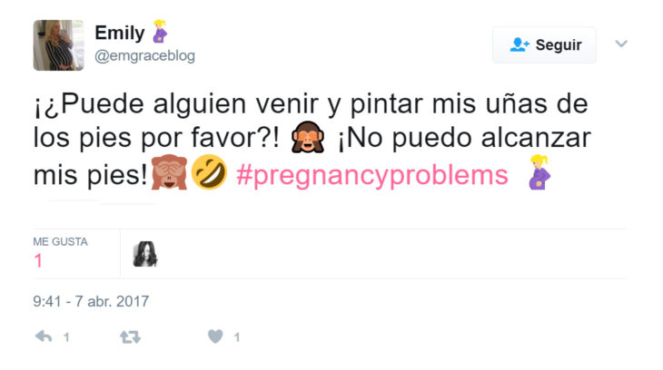 Tweets graciosos de embarazados 