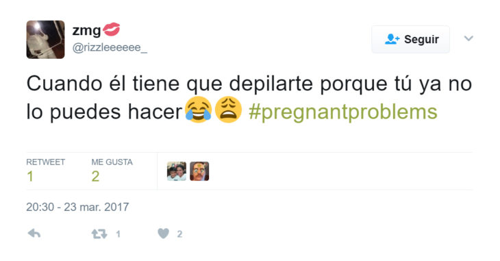 Tweets graciosos de embarazados 