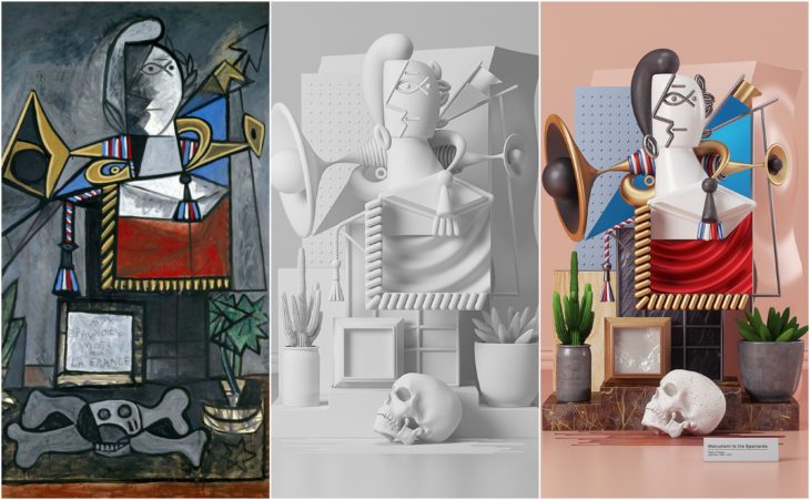 escultura picasso