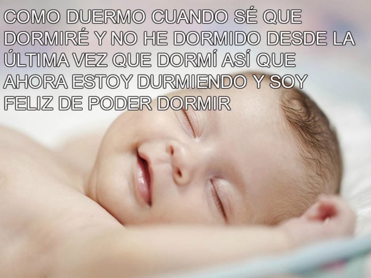 feliz de dormir