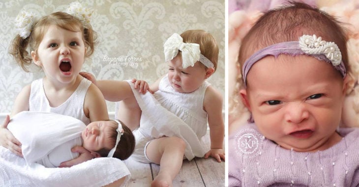 20 Adorables sesiones fotográficas de bebés que te harán el día