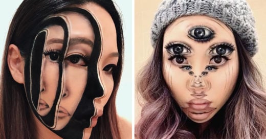 Conoce a Mimi Choi, la artista que logra ilusiones ópticas tan reales con tan solo maquillaje
