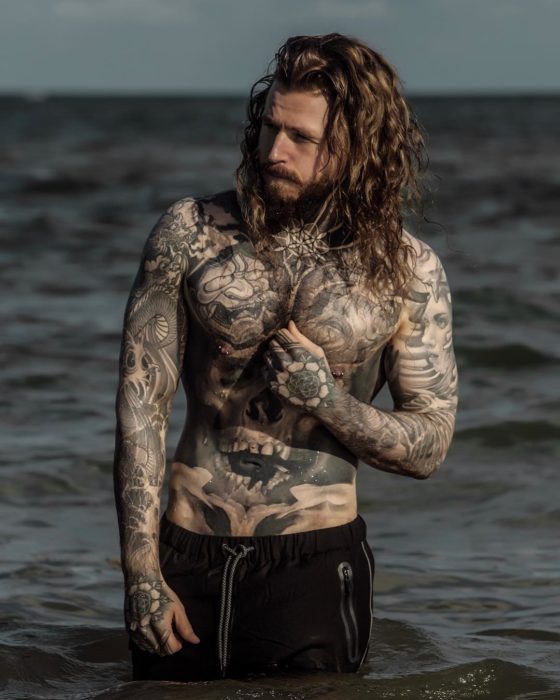 kevin creekman en la playa