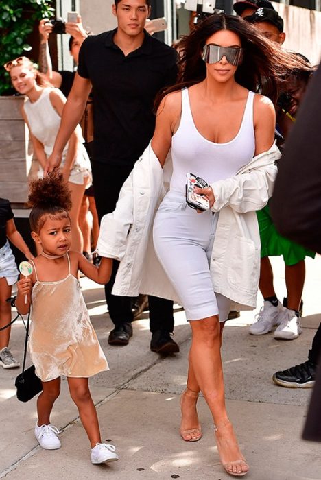 kim kardashian y north west