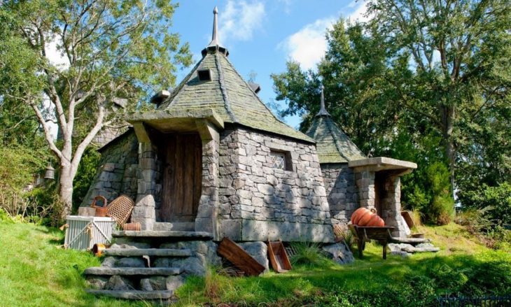 la cabaña de hagrid