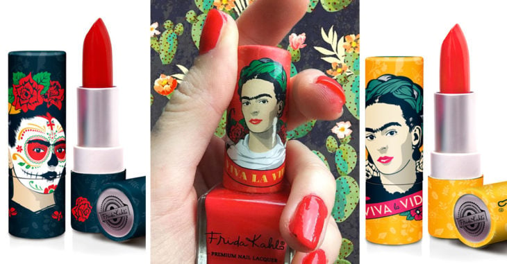 labiales y esmaltes para las admiradoras de Frida Kahlo