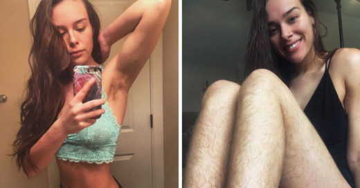 Esta modelo Fitness dejó de depilarse, así luce ahora