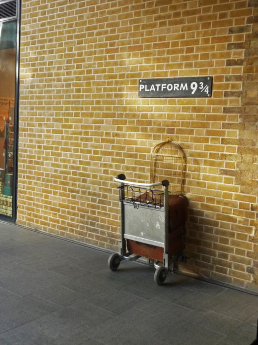plataforma 9 3-4 king's cross