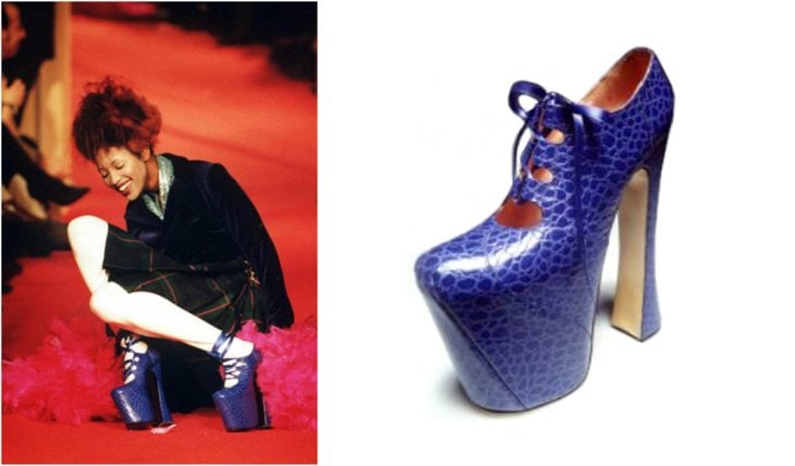 plataformas imposibles naomi campbell