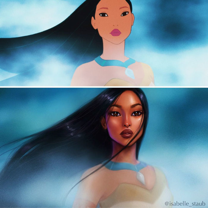 princesa de disney pocahontas