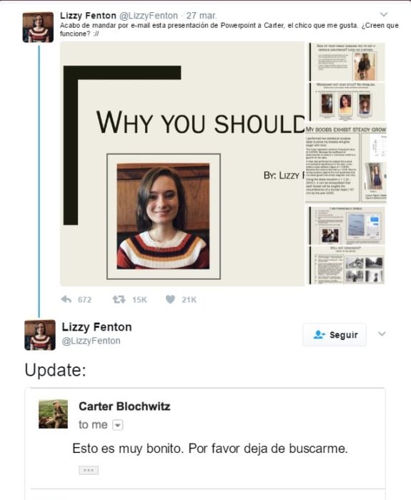 respuesta chica powerpoint